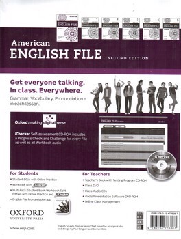 تصویر کتاب American‎‪ ENGLISH FILE starter (second edition) (with workbook)