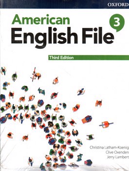تصویر کتاب American ENGLISH FILE 3 (Third edition)(with workbook)‎