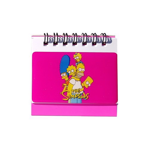 تصویر تقویم 1403 مینیاتوری استیکردار سیمپسون