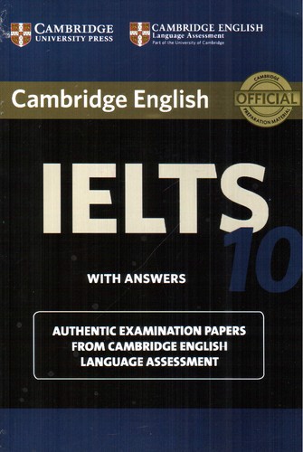 تصویر کتاب Cambridge English IELTS 10 (with answers‭)