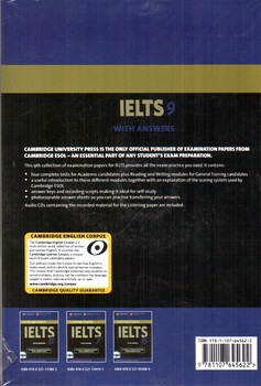 تصویر کتاب کمبریج آیلتس 9 (With Answers)
