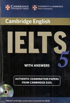 تصویر کتاب کمبریج آیلتس 5 (با پاسخ) (Cambridge IELTS 5) (With Answers)
