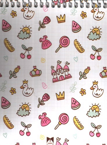 تصویر دفتر یادداشت خشتی جلد سخت 