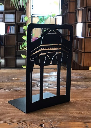 تصویر هولدر فلزی کتاب (طرح آرامگاه)