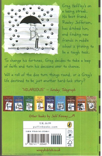 تصویر کتاب Diary Of a Wimpy Kid 8 (Hard Luck‭)