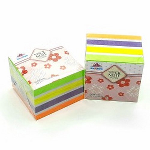 تصویر استیک نوت 400 برگی اسکول فنس کد 9216 (51*51)