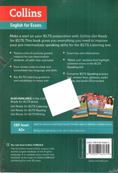 تصویر کتاب Get Ready For IELTS SPEAKING ( Pre-Intermediate A2+)