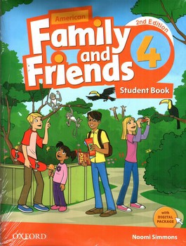تصویر کتاب  AMerican Family and Friends 4 (second edition) (with workbook‭)