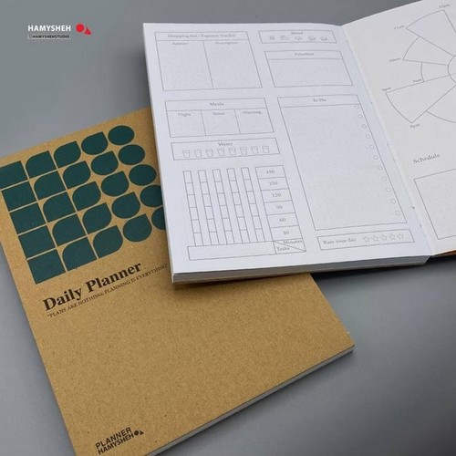 تصویر پلنر مشاغل مدل daily (جلد سخت)