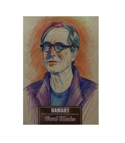 تصویر دفتر طراحی براش مارکر A4