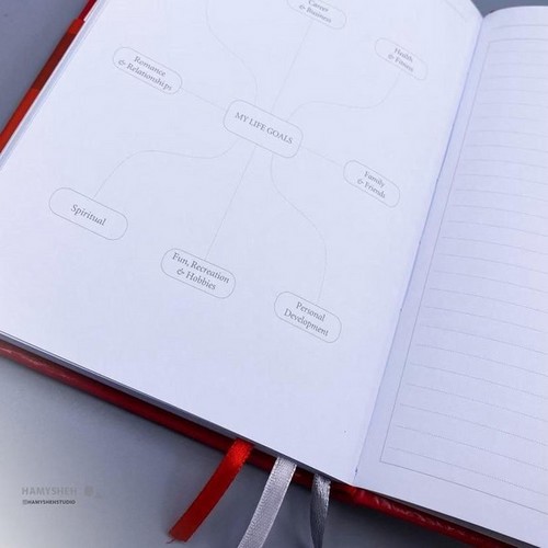 تصویر پلنر سالانه legend جلد چرم (بنفش)