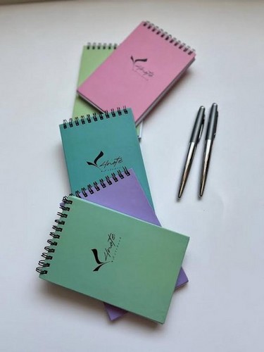 تصویر یادداشت10*15سیمی فانتزی سری pastel