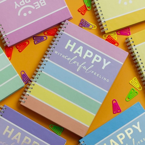 تصویر دفتر happy colorful (کد 1)