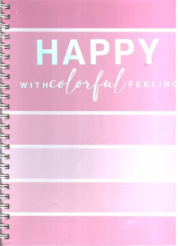 تصویر دفتر happy colorful (کد 2)