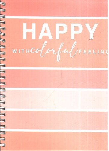 تصویر دفتر happy colorful (کد 3)