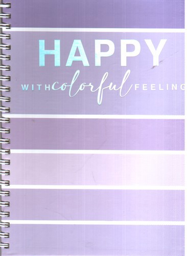 تصویر دفتر happy colorful (کد 7)
