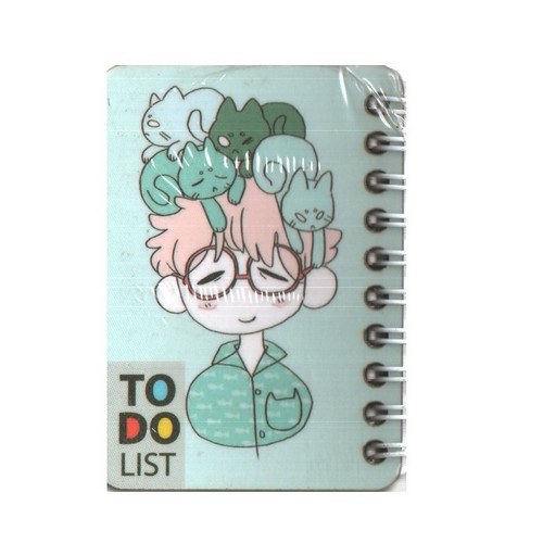 تصویر To do list کوچک کاغذ رنگی (کد 1)