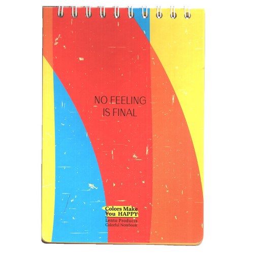 تصویر دفتر نقطه ای سیمی لنتو (رنگی) (کد 1)