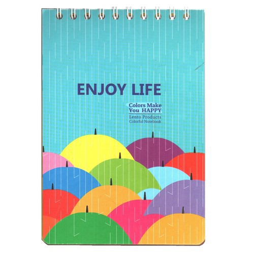 تصویر دفتر نقطه ای سیمی لنتو (رنگی) (کد 3)