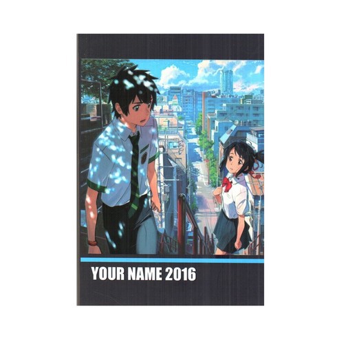 تصویر دفتر انیمه کاغذ کرافت a5 (کد 103)