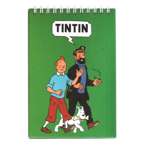 تصویر دفتر یادداشت پالتویی تن تن (کد 1)