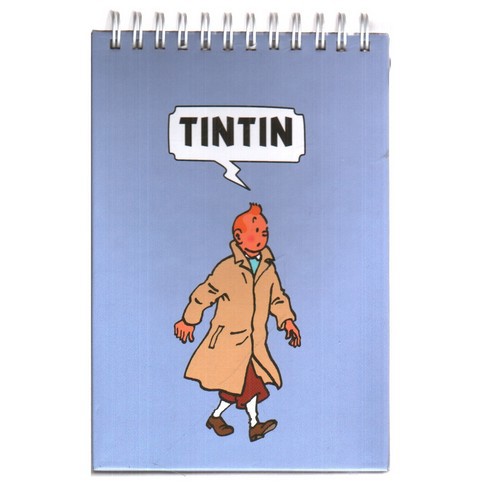 تصویر دفتر یادداشت پالتویی تن تن (کد 2)