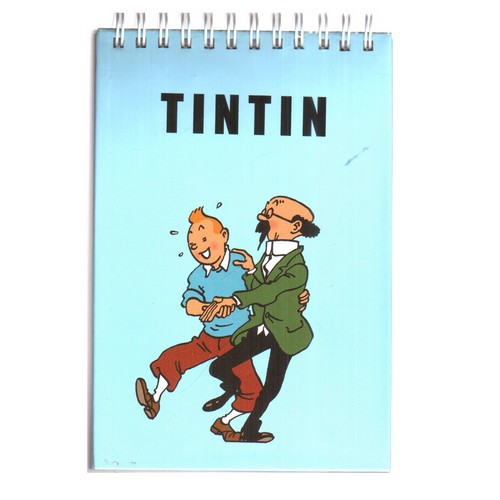 تصویر دفتر یادداشت پالتویی تن تن (کد 3)