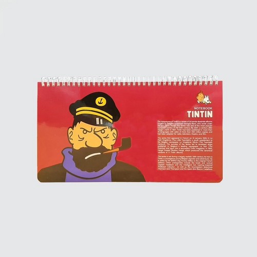 تصویر دفتر یادداشت گلاسه تن تن 