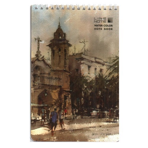 تصویر دفتر طراحی کاغذ آبرنگ 20 برگ 300 گرم 