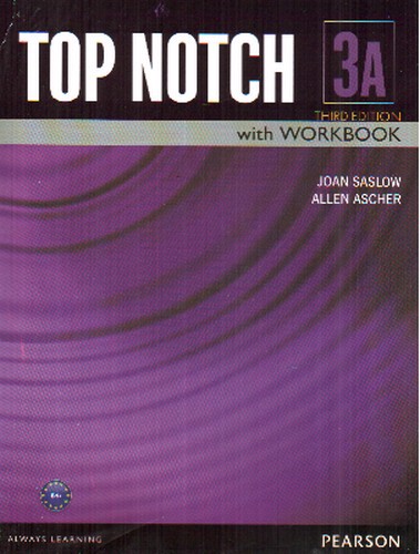 تصویر کتاب TOP NOTCH 3A (third edition)(with workbook‭)