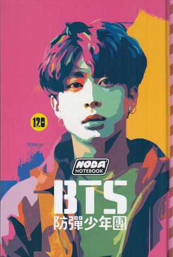 تصویر دفتر BTS (بی‌خط) NOTE BOOK کد 2184