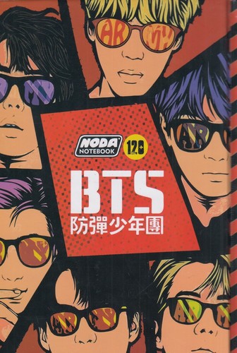 تصویر دفتر BTS (بی‌خط) NOTE BOOK کد 2185