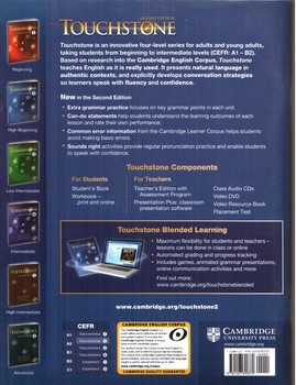 تصویر کتاب (Touchstone 2 (second edition) (With workBook) (+CD