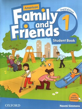 تصویر کتاب (American Family and Friends 1)(Student & Work) (2nd Edition) (+CD)