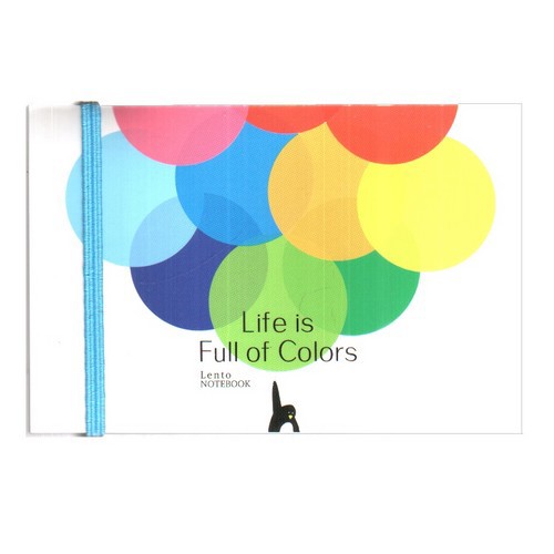 تصویر دفترچه یادداشت 100 برگ همراه باکش سری Enjoy لنتو (کد 4)