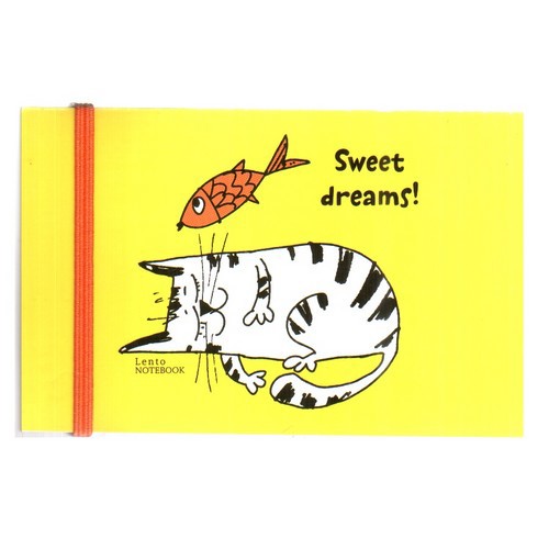 تصویر دفترچه یادداشت 100 برگ همراه باکش سری Enjoy لنتو (کد 6)