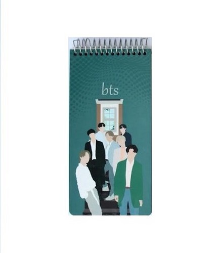 تصویر دفترچه یادداشت پالتویی سری BTS (کد 5)