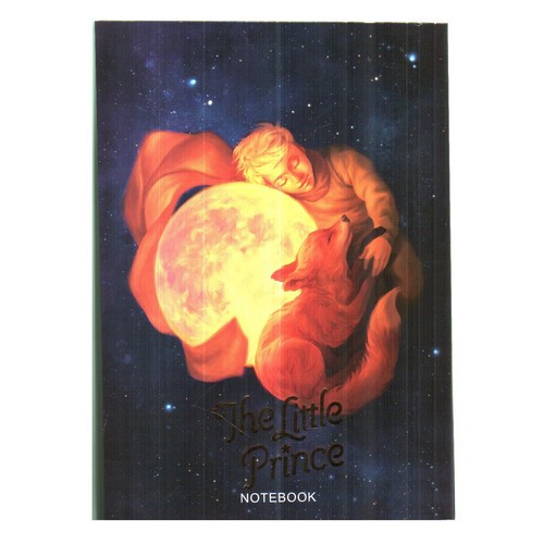 تصویر دفتر یادداشت ترکیبی طرح شازده کوچولو (کد 1)