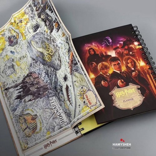 تصویر پلنر سالانه پوستر دار هری پاتر (کد 3)