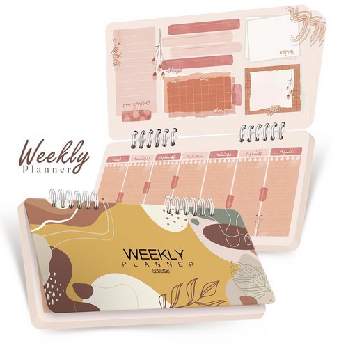 تصویر پلنر هفتگی (Weekly Planner) (کد 1)