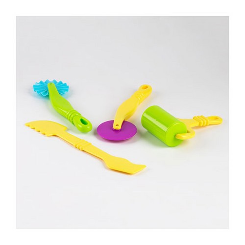 تصویر لوازم جانبی خمیربازی ست 4 تایی