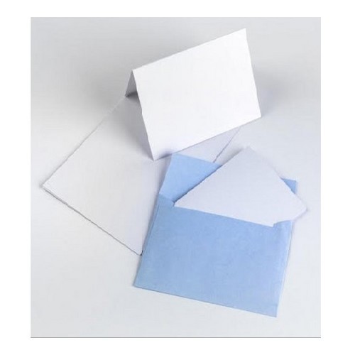 تصویر بلیستر 5 عددی پاکت رنگی و کارت (آبی)