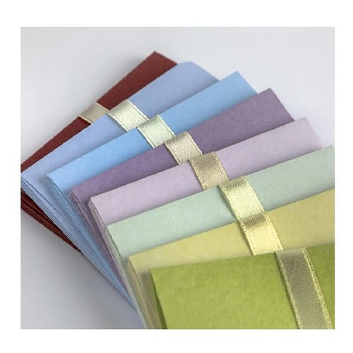 تصویر بلیستر 5 عددی پاکت رنگی و کارت (بنفش)