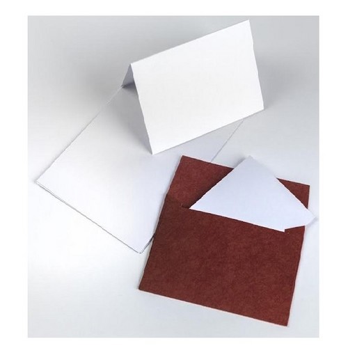 تصویر بلیستر 5 عددی پاکت رنگی و کارت (زرشکی)