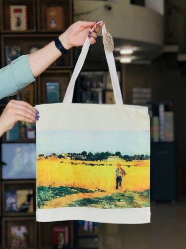 تصویر کیف پارچه ای آرت سایز بزرگ (کد 8)