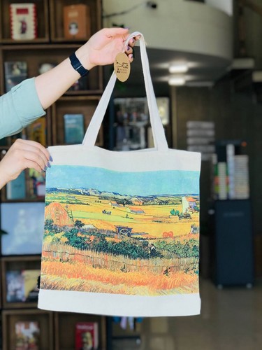 تصویر کیف پارچه ای آرت سایز بزرگ (کد 9)