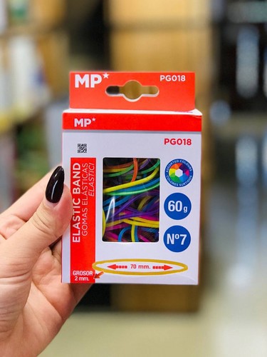 تصویر بسته کش 70 mm پلاستیکی MPرنگی