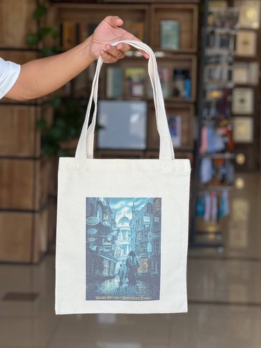 تصویر کیف پارچه ای طرح دیجیتال (کد 1)