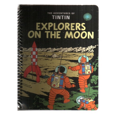 تصویر دفتر یادداشت و پلنر تن تن (طرح 1)