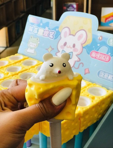 تصویر روان نویس فشاری فانتزی موش کد 2381 (سفید)